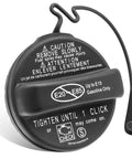 Toyota Gas Cap Fuel Cap Direct Replacement 77300 07030 Twist Lock Seal with printed instructions for safe removal and tightening.