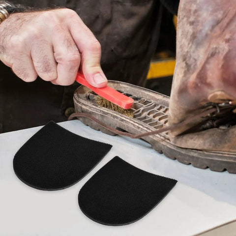 Non Slip Rubber Heel Pads For Shoes Anti Slip Cushion Shoe Sole Repair Cushion Boots And Sneakers Footwear Protection