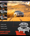 Rear Wheel Bearing And Hub Assembly 5-Lug Direct-Fit Replacement For Toyota Camry 2018-2024, shown with high-load capacity features.