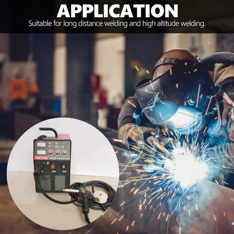 Spool Gun For Mig Welder Heavy Duty Workhorse 200A Air Cooled Welding Accessory in use during high altitude welding
