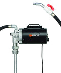 No-Hassle 115V Electric Drum Pump 8 Gpm Blazing Fast Oil Transfer Workhorse For 55 Gallon Barrels with hose