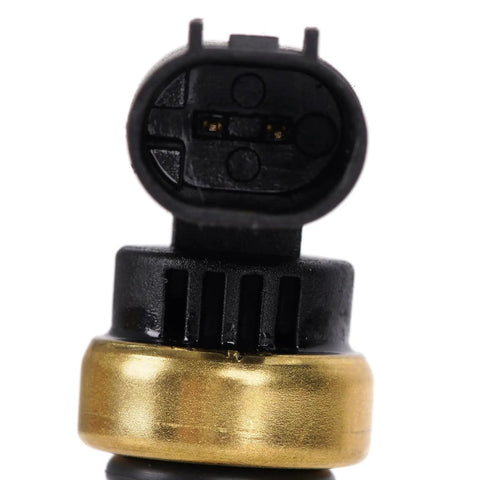 Slick Coolant Temperature Sensor For Engine Monitoring Ride Ready Durability For Buick Encore GMC Canyon Cadillac CT6 Chevy Bolt EV Sonic Trax close-up of connector