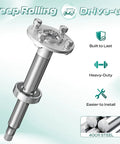 Heavy Duty Golf Cart Rear Axle Shaft Assembly Replacement For Yamaha G29 Electric Models 2007 To 2014 Driver Side Short Axle Kit, featuring 40Cr steel and easy installation.