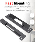 Truck Underbody Tool Box Mounting Kit With Heavy Duty Brackets And Screws for fast installation