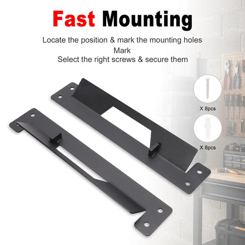 Truck Underbody Tool Box Mounting Kit With Heavy Duty Brackets And Screws for fast installation