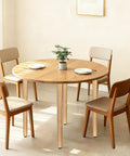 Natural wood dining setup featuring Straight Up Solid 28 Inch Rubber Wood Table Legs Built Tough As Nails For Dining Tables Home Desks And Kitchen Islands Adding Major Style With A Smooth Natural Varnish Finish That Really Slaps On Any DIY Project.