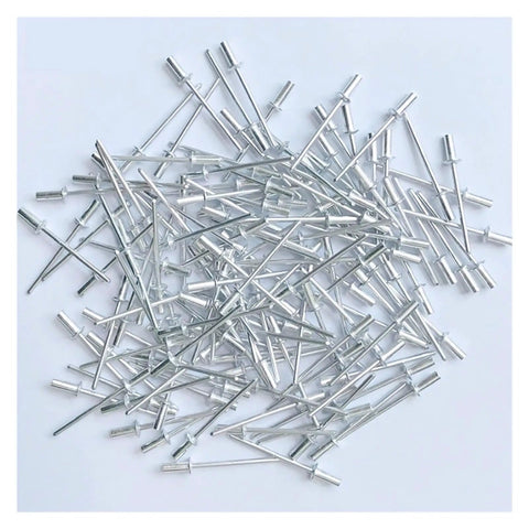 Rock Solid Sealed Aluminum Pop Rivets For Heavy Duty Auto Repair And Marine Work Fasten Sheet Metal Quickly With Watertight Closed End Blind Rivets In 30 Or 50 Piece Kits Built Tough For No Screw Hassle On Every Job