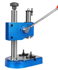 Tough As Nails Benchtop Arbor Press Half Ton Manual Hole Puncher With Roomy 210mm Throat automatic coil return side view