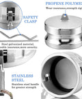 Three Inch Camlock Fitting Kit Aluminum Cam And Groove Set With Type DC Dust Cap And Type DP Dust Plug For Water And Fuel Transfer Industrial Hose Tough As Nails Build For Industrial Use And Leak Free Performance, stainless steel latch