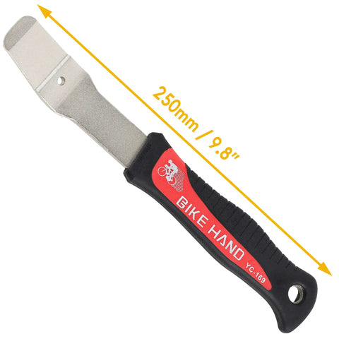 Professional Hydraulic Disc Brake Caliper Piston Press Tool Wrench with Wedge Design and Extra Long Handle, 250mm