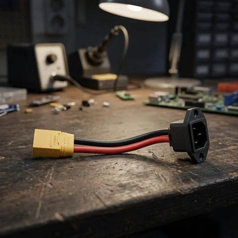 Turn Your Xt90 E-Bike Or Electric Scooter Into A Total Beast With This Fast Charging Connector Cable That Lets You Plug Straight In For Quick Power Ups And Heavy Duty Performance Without Any Fancy Mods At All