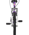 Front view of Trail Ready Mountain Bike For Youth And Adults With 24 Inch Wheels, 18 Speed, Steel Frame and Knobby Tires