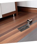 Vintage Bronze Cabinet Hinges With Screws For Wooden Boxes on wooden floor with metallic fixture beside