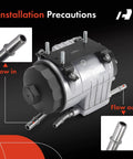 In Line Fuel Pump With Filter For Ford F 250 350 450 550 Super Duty Diesel 2008 2009 2010 V8 6.4L Replacement details