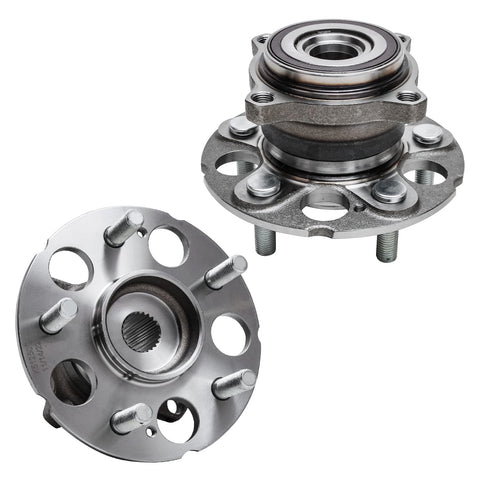 4WD 4Pc Wheel Bearing Hubs Kit For 2013 2014 2015 Acura RDX And 2012 2016 Honda CRV AWD Replacement Includes 2 Rear Wheel Bearings And Hubs And 2 Front Bearings