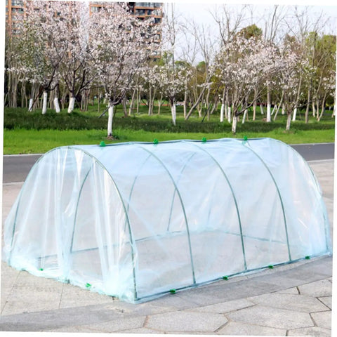 All In One Outdoor Flower Greenhouse Cover Kit With Sturdy Plastic Brackets Weatherproof Plant Shelter For Vegetables And Succulents Includes Shade Cloth And Insect Netting Transparent Design For Easy Viewing