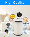 VF4000 Filter Replacement For Wet Dry Vacuums 5-20 Gallon showing filtration capabilities against dust, pollen, and debris, 2 pack.