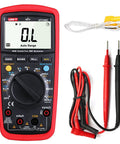 UT139C Digital Multimeter Auto Range True RMS Meter Handheld Tester with leads and thermocouple for electrical troubleshooting