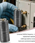 Reliable 150MFD 125VAC CD60 Motor Start Run AC Capacitor installed on appliance