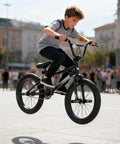 Freestyle BMX Bike 18 Inch And 20 Inch For Kids Boys And Girls Trick Bicycle For Ages 6 To 12 Hi Ten Steel Frame in action at park