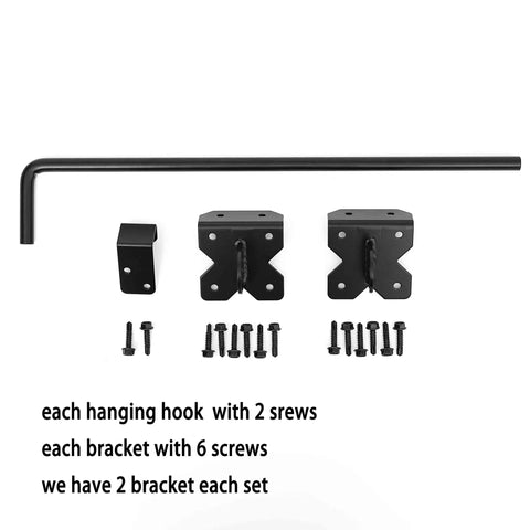 Heavy Duty 24 Inch Cane Bolt Drop Rod Gate Pin For Single Open Doors Built To Last From Steel Construction 1 Pack Locks Or Holds Gate In Open Position Across Wood Metal And Vinyl Gates