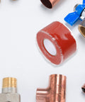 Heavy Duty Waterproof Seal Tape 5 Pack For Outdoor Use Leak Stop Pipe Repair Duct Tape For PVC PPR Metal Rugged Plastic Ceramics Glass And Other Materials Weatherproof Sealant Tape roll with plumbing fittings