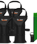 Heavy Duty Canopy Sand Bags 4 Pack 120 Lb Capacity 47 X 24 Cm Weights For Gazebo and Tent Stabilization
