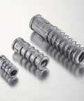 50 Pack Lag Shield Anchors Set In Zinc Alloy For Concrete And Masonry Quarter Inch By One And One Half Inch Long Bolts