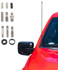 23 Inch EPDM Rubber Replacement Antenna For Ford F Series F150 F250 F350 Chevy Silverado GMC Sierra Jeep Wrangler Universal Fit