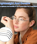 Universal Glasses Repair Kit With Screws And Two Pairs Of Replacement Arms For Broken Specs Featuring durable TR90 arms and comfortable design.