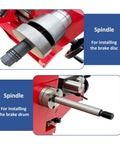 Brake Drum And Disc Lathe For Small And Medium Vehicles With Variable Frequency Speed Control 110V 1100W spindle detail