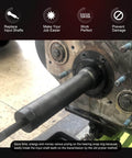 Input Shaft Bearing Puller Tools Kit Fits Eaton Fuller One And Three Quarter Inch And Two Inch Shafts Easy Pull Heavy Duty Pro Grade Removal Kit For Maintenance And Shop Use Not Compatible With RT600 And 6600 Series Transmissions installed on transmission