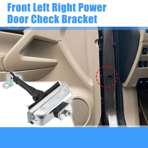 Beefed Up Door Check Strap For F650 And F750 Front Doors Fits 2000 To 2003 And 2015 To 2019 installed and removed view