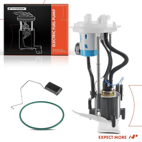 Electric Fuel Pump Assembly with Sending Unit for Ford Expedition & Lincoln Navigator 2007-2008 V8 5.4L 131 Inch Wheelbase Replacement EB494M