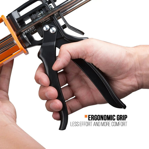 Pro Grade 26 To 1 High Thrust Dual Component Cartridge Gun For 900 Ml Cartridges 2 To 1 Delivers Epoxy And Injection Foam Smoothly And Precisely Easy To Use Heavy Duty Dispenser