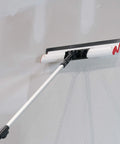 24 Inch Composite Skimming Blade For Drywall Mud And Plaster Finish, Pro Grade Replaceable 0.3mm German Stainless Steel Blade Insert