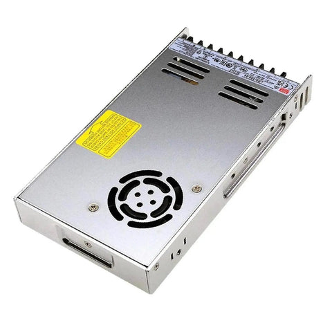 Dual Pack 24V 14.6A 350W Switching Power Supply, 90-264V AC Input, 24V Output, 350.4W Max, Industrial Grade SMPS for CNC, LED Lighting, Automation Projects, Reliable Two Pack, metal case