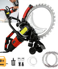 Heavy-Duty 16 Inch Electric Concrete Ring Saw With 9500W Toroidal Motor for Wet Cutting Brick Stone Marble Rebar