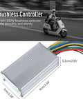 No Fuss 36V And 48V 350W Brushless Dc Motor Controller With Bright LCD Screen For Quick Electric Bicycle Straight Swap and Reliable Daily Cruising Performance