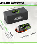 Package of 4S 650mAh 80C LiPo Battery With XT30 Connector For RC FPV Racing Drones And Quadcopters 14.8V High Discharge