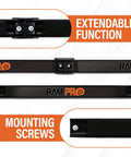 12 Inch Magnetic Tool Holder Strip For Garage And Workshop Organization, Heavy Duty Magnetic Bar On A Carbon Steel Rail