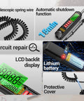 Rechargeable A3015 Upgrade 0.5V To 600V Multimeter And AC DC Test Light Handheld Circuit Tester Pen for circuit repair