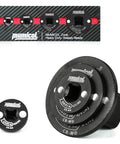 Low Profile Impact Socket Adapter Set Four Piece Kit For Tight Spaces Includes 3/8 To 1/2, 1/4 To 3/8, 3/4 To 1, 1/2 To 3/4