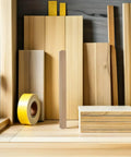 Heavy Duty L Shaped Cardboard Corner Protectors Set Of 20 Pcs Wall Edge Guards in wooden background display