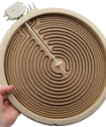 12 Inch Dual Radiant Surface Element Replacement For Range Cooktop Direct Fit WB30T10130 1474216 hand-held view