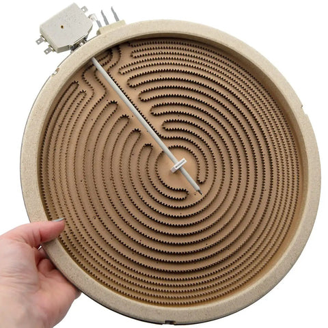 12 Inch Dual Radiant Surface Element Replacement For Range Cooktop Direct Fit WB30T10130 1474216 hand-held view