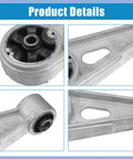 Heavy Duty Lower Engine Transmission Mount For Chevrolet Spark 1.2L 1.4L L4 Gas 2013 2014 close-up showing rubber buffer detail.