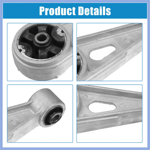Heavy Duty Lower Engine Transmission Mount For Chevrolet Spark 1.2L 1.4L L4 Gas 2013 2014 close-up showing rubber buffer detail.
