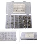 140 Piece Metric Thread Repair Kit M3 To M12 Stainless Steel Helicoil Set shown with open case compartments