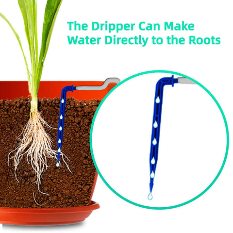 Sun Powered Drip Irrigation System For Outdoor Gardens And Potted Plants Auto Water 20 To 30 Pots With 12 Timing Modes Solar